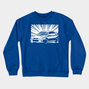 Subaru WRX Manga Crewneck Sweatshirt